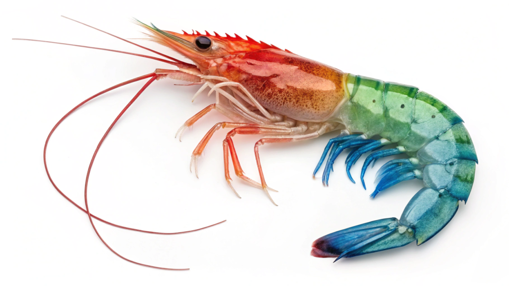 a-shrimp-with-multiple-color, weight management