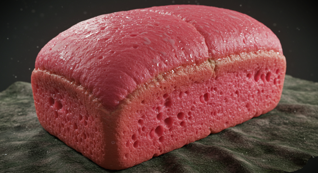 pink bread,unappetizing color,diet